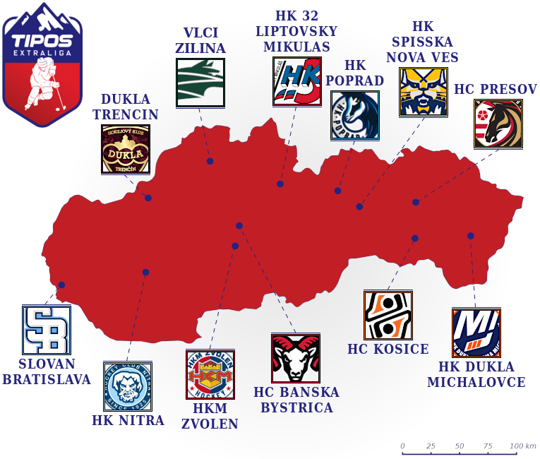 Tipsport liga map